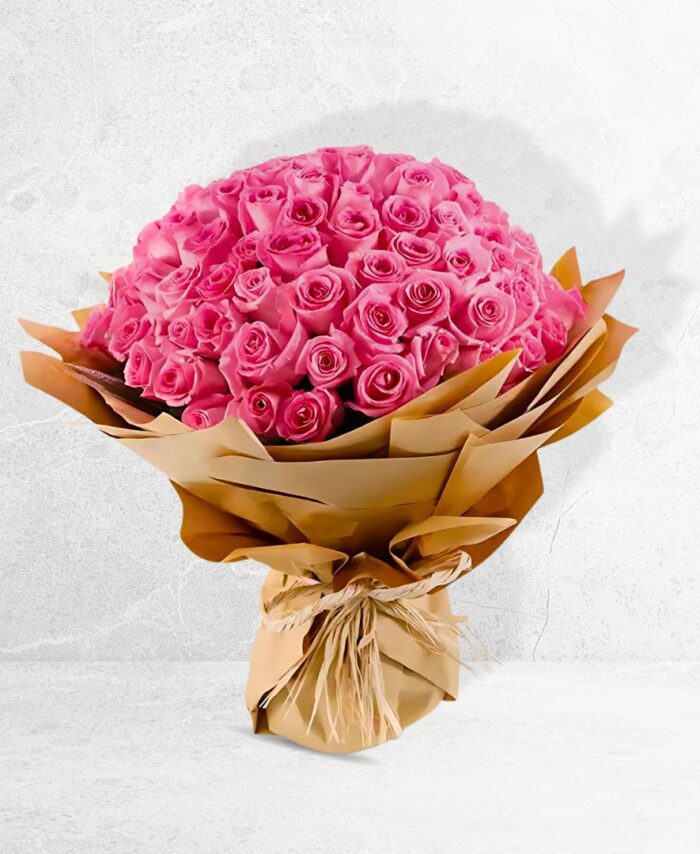 Bouquet of 101 Pink Roses