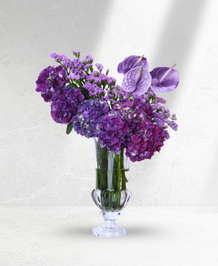 Amethyst Urn Vase